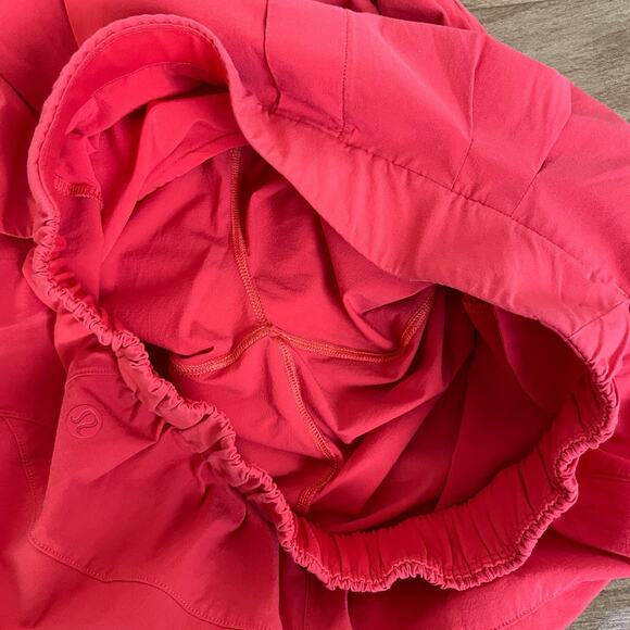 Lululemon Your True Trouser Pants Womens Size 4 Red Pull On Crop Stretch 24" - Picture 9 of 10